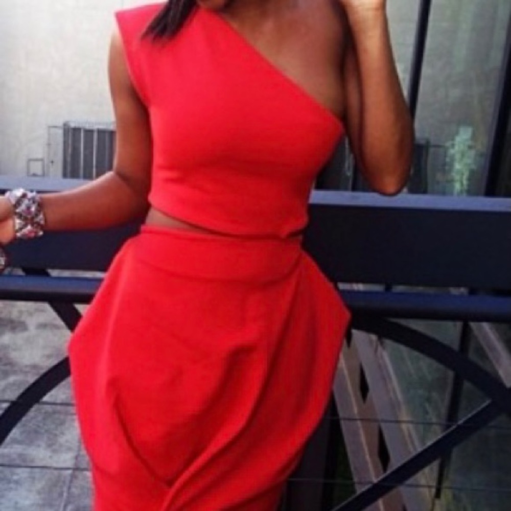 AQAQ STRUCTURE DRESS